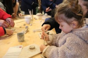 Atelier argile pour enfants au château de Chillon