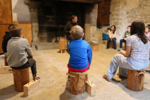 Atelier taille de bois pour enfants au château de Chillon