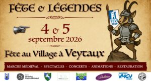 FEVI 2026 Fête au Village à Veytaux Les 4 & 5 sept. 2026